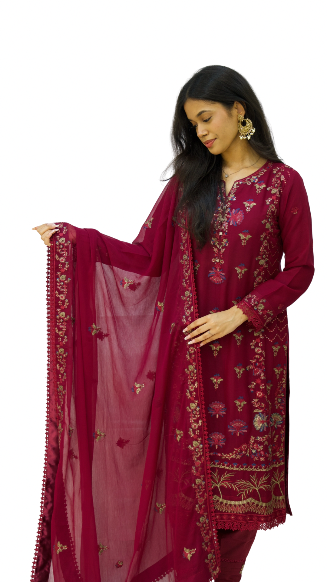 Wardah and Maryam Straight Pant Suit